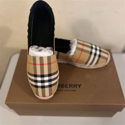 burberry canvas espadrilles|burberry espadrilles women.